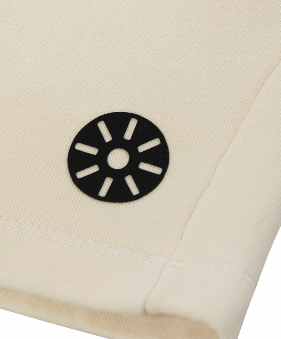 Cream Cotton Boys Shorts