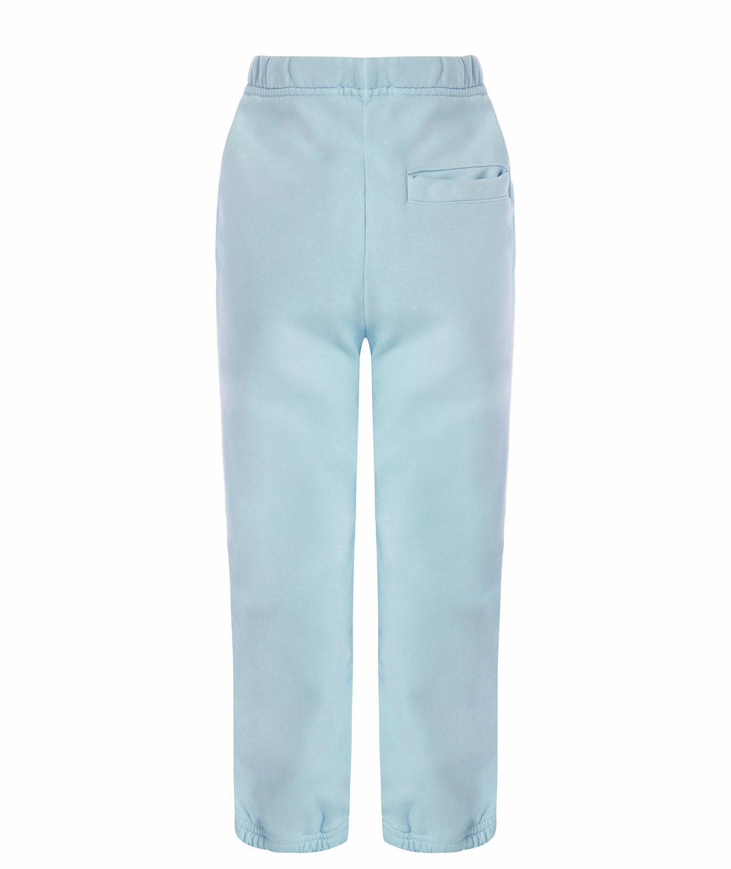 Baby Blue Cotton Boys Sweatpants