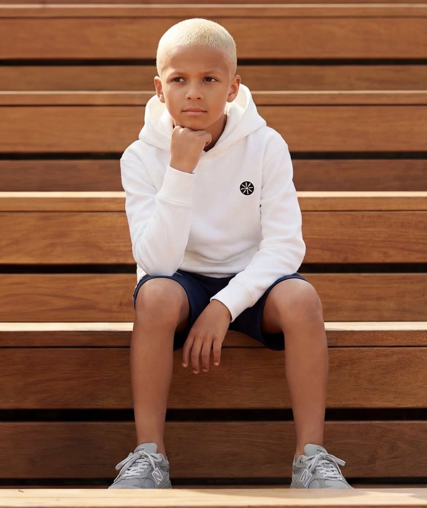 White Cotton Boys  Hoodie