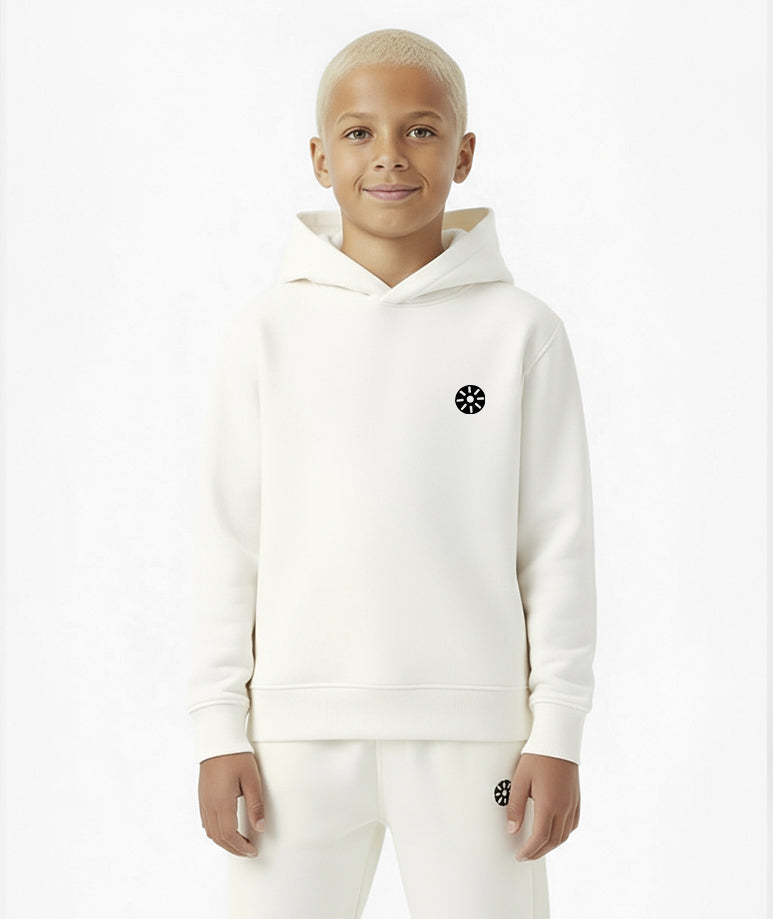 White Cotton Boys  Hoodie